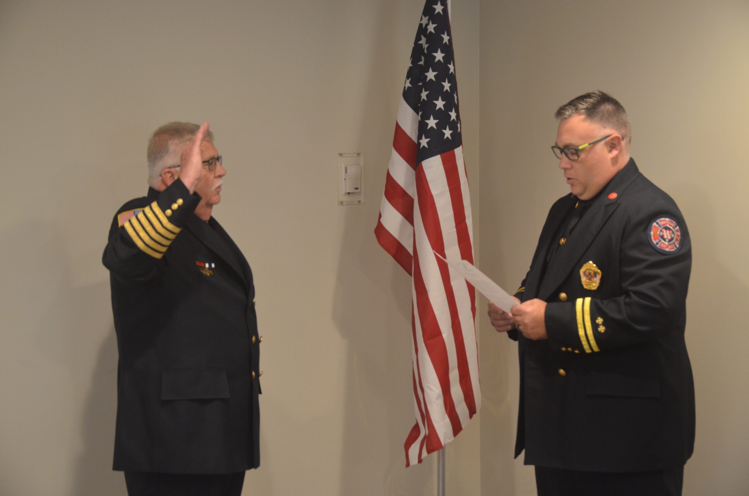 Veteran Fire Chief Takes Oath of Office as New LCFPD1 Fire Chief
